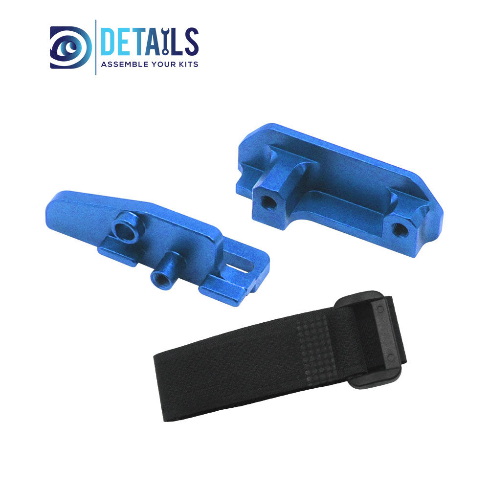 Aluminum Tall Battery Hold-Downs For TRAXXAS 1/10 4-TEC Drift Ford Mustang