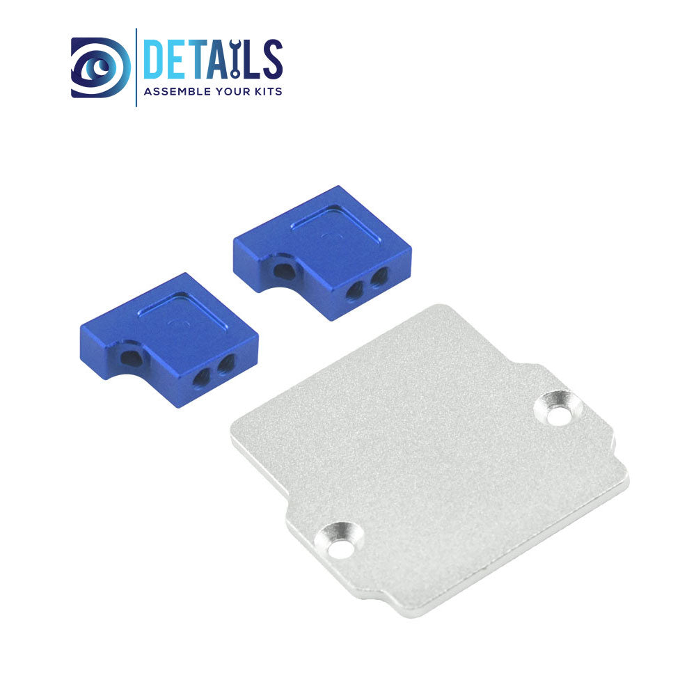 Hobby Details Aluminum Reciver ESC Servo Mount Seat  forARRMA 1/18 MOJAVE GRANITE GROM Upgrade Parts