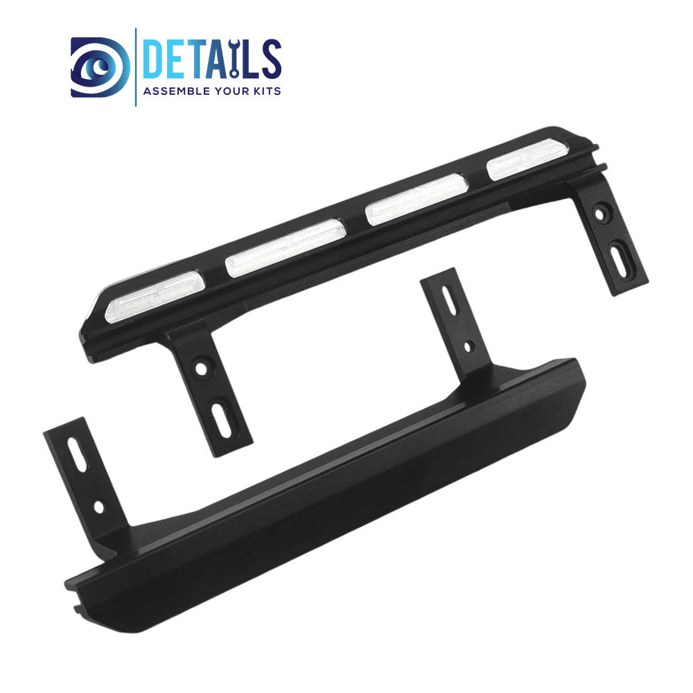 Aluminum Left&amp;Right Floor Pans Set for FMS 1/10 FCX10 K5 RC cars