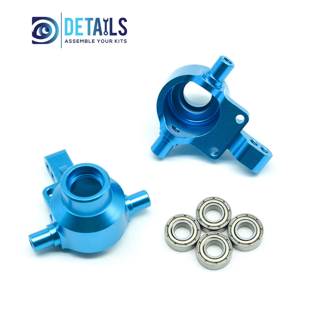 Aluminum Front Hub/Knuckle Arm For Tamiya 1/10 TT01 2pcs/set