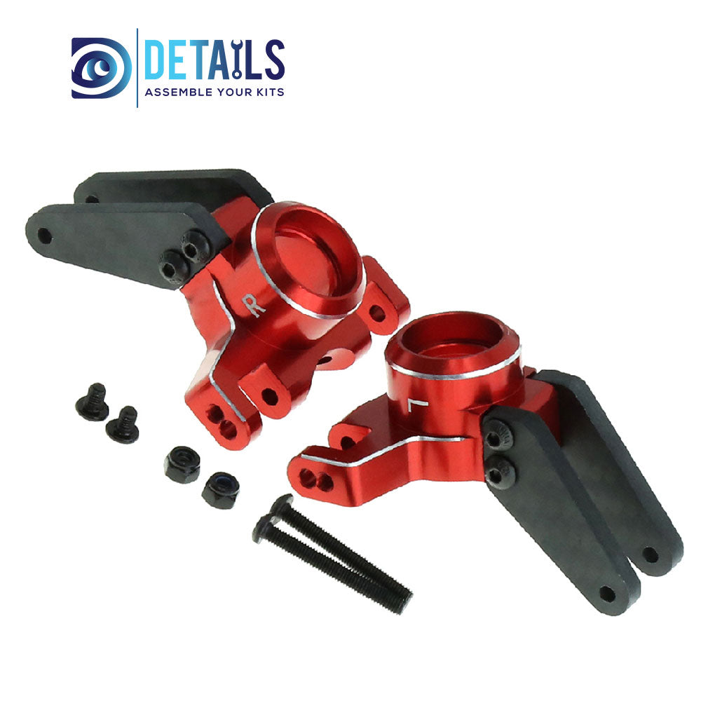 Aluminum and Carbon fiber Rear C Hub for Arrma 1/8 Mojave/1:10 4x4 Kraton Upgrade Parts