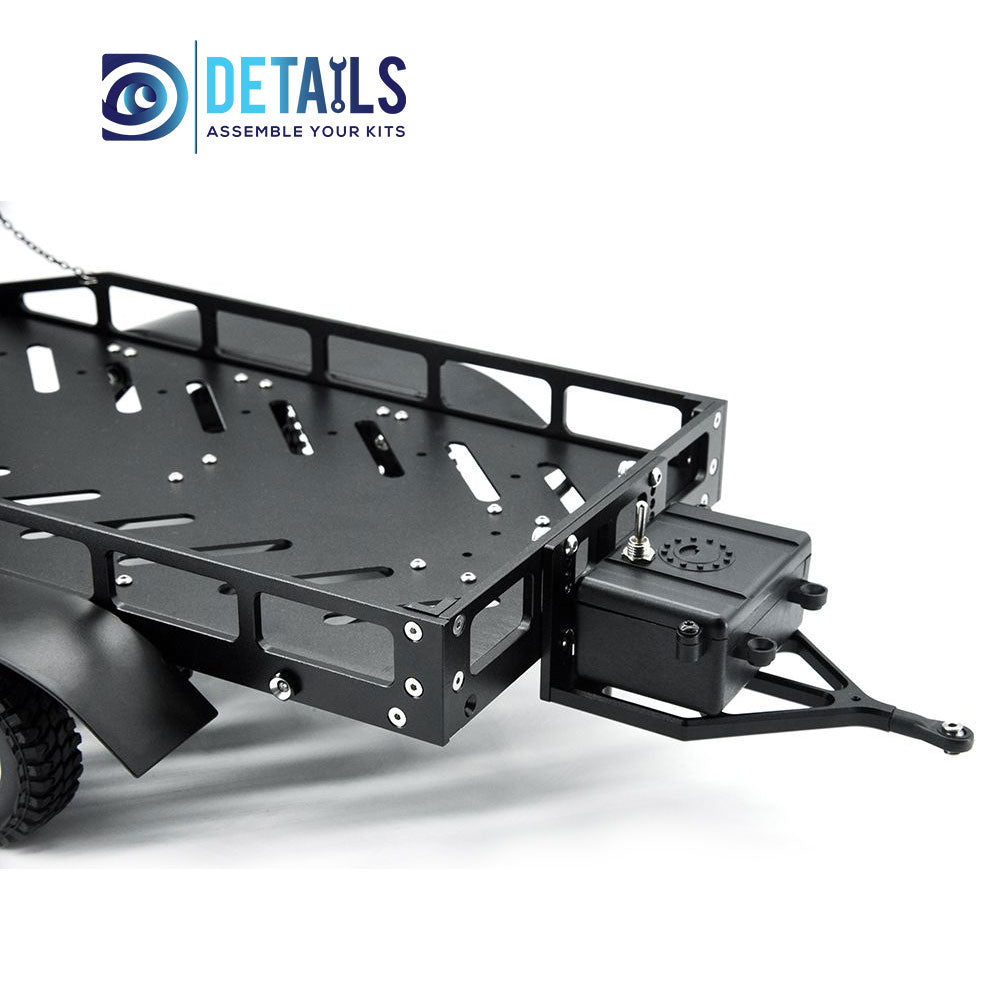 Hobby Details Quality 1/16 1/18 Trailer with LED Lights