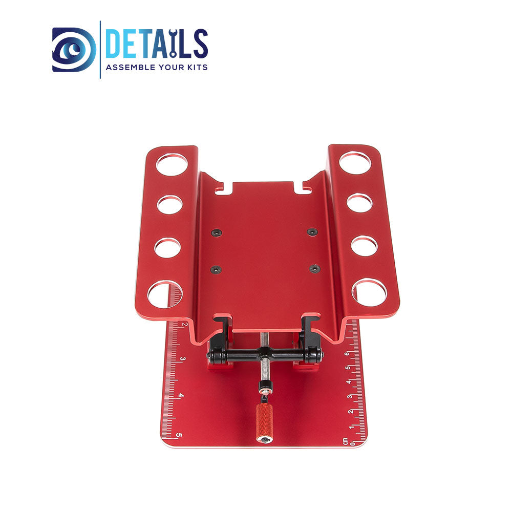 Aluminum 1/8 1/10 1/16 Adjustable RC Car Stand For Rc Car Repair Assembly Display 60-140mm
