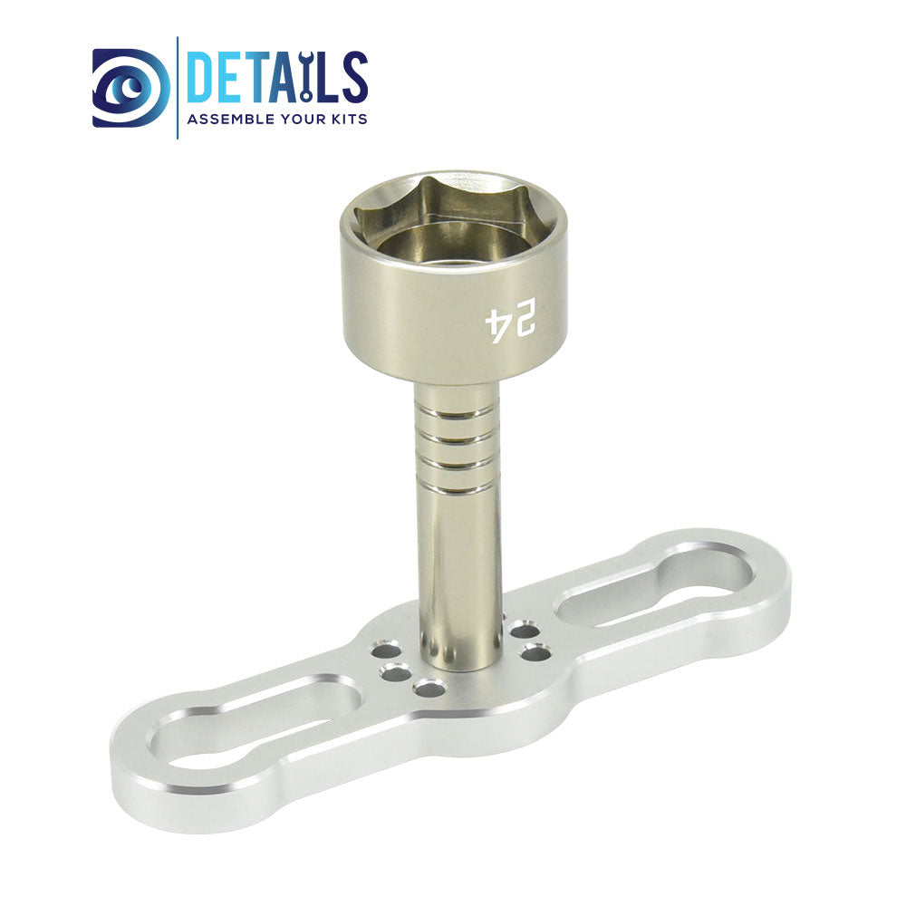 Aluminium Hex Nuts Wrench  24MM