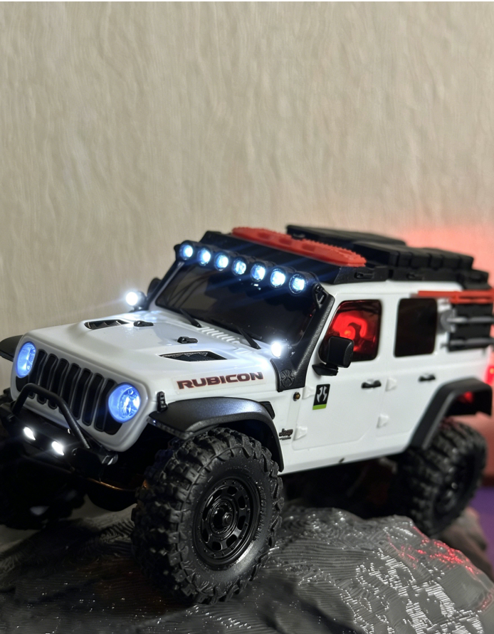 Hobbydetails SCX30 A-Pillar light for Wrangler