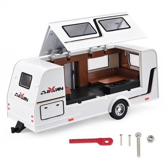 High Simulation Towable RV Model for SCX30 Tacoma Wrangler K10 Bronco