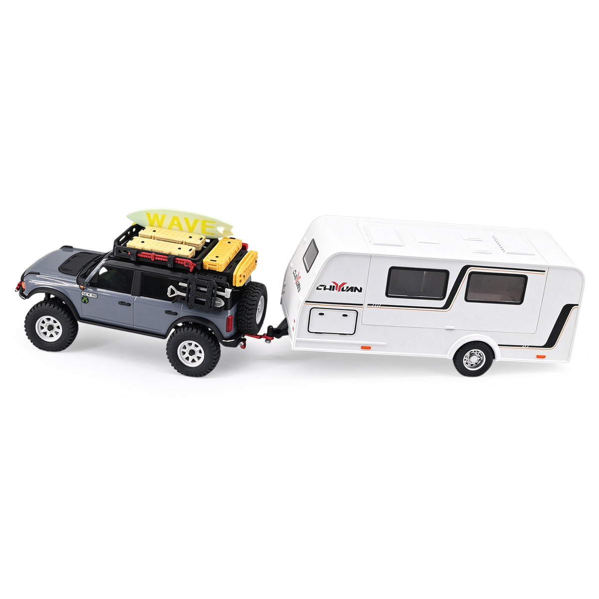 High Simulation Towable RV Model for SCX30 Tacoma Wrangler K10 Bronco