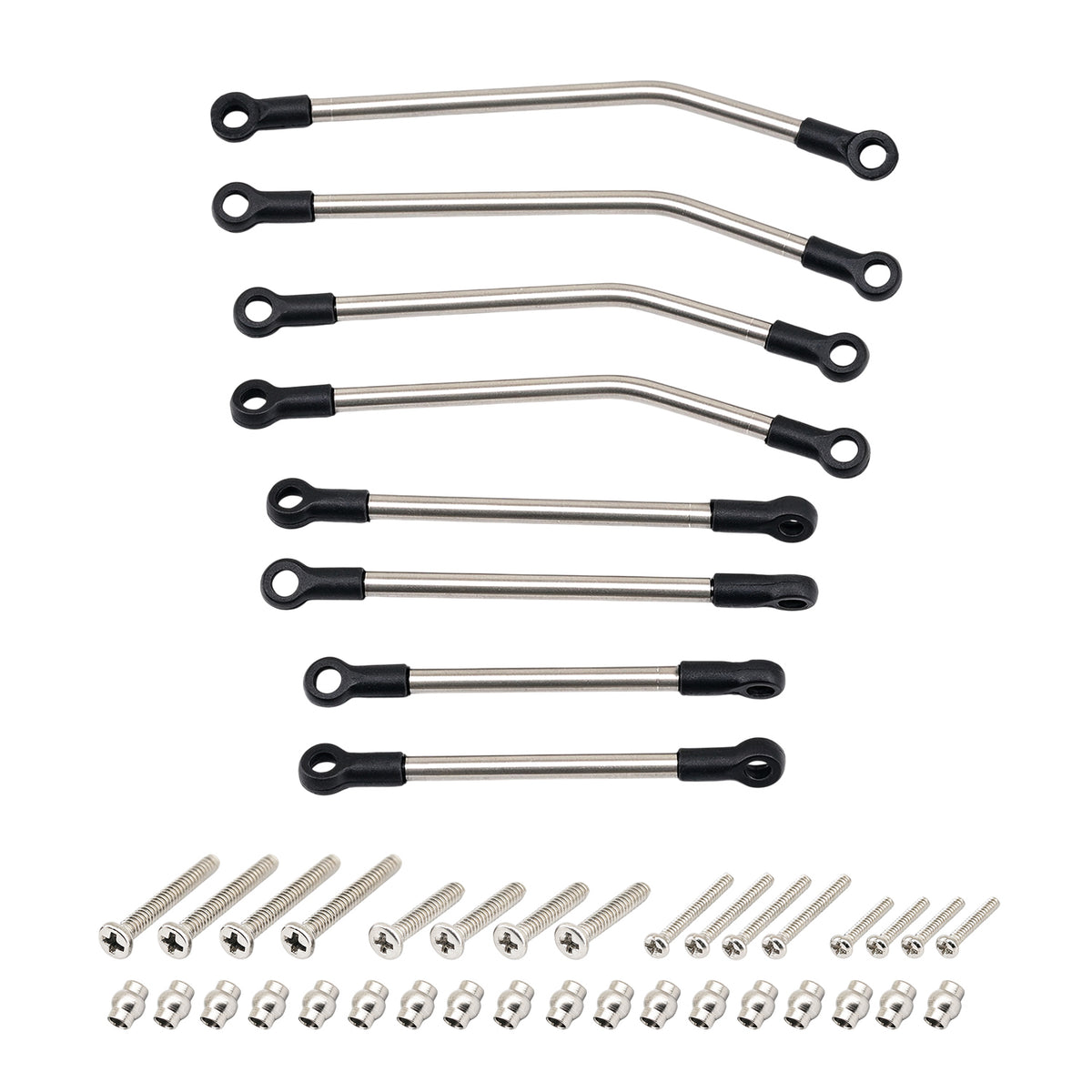 Hobbydetails Brass Links Sets Stainless Steel Links Sets for SCX30 Tacoma