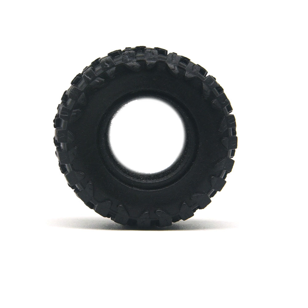 Hobby Details 0.7‘’ Wheel Tire with Foam for SCX30 Cars Upgrade Parts 4pcs/set