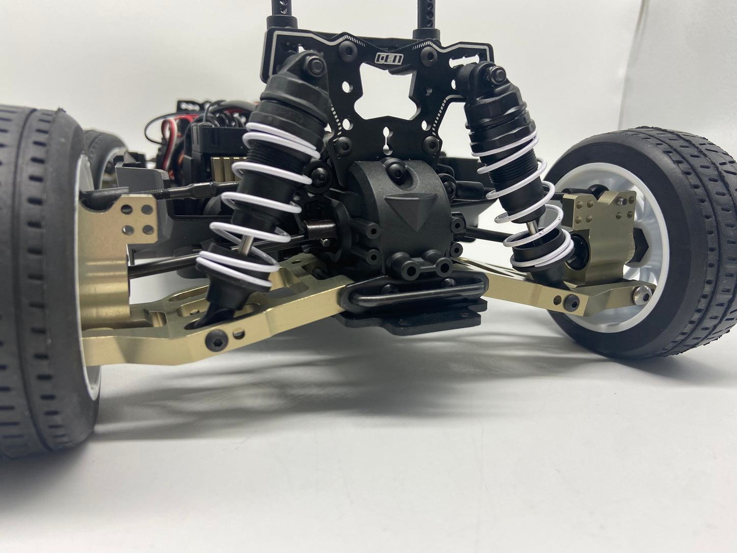 Hobby Details 7075 Aluminum hard oxidation Front C Hubs for Cen Racing 1/8 RC Car Upgrades Parts 2pcs/set