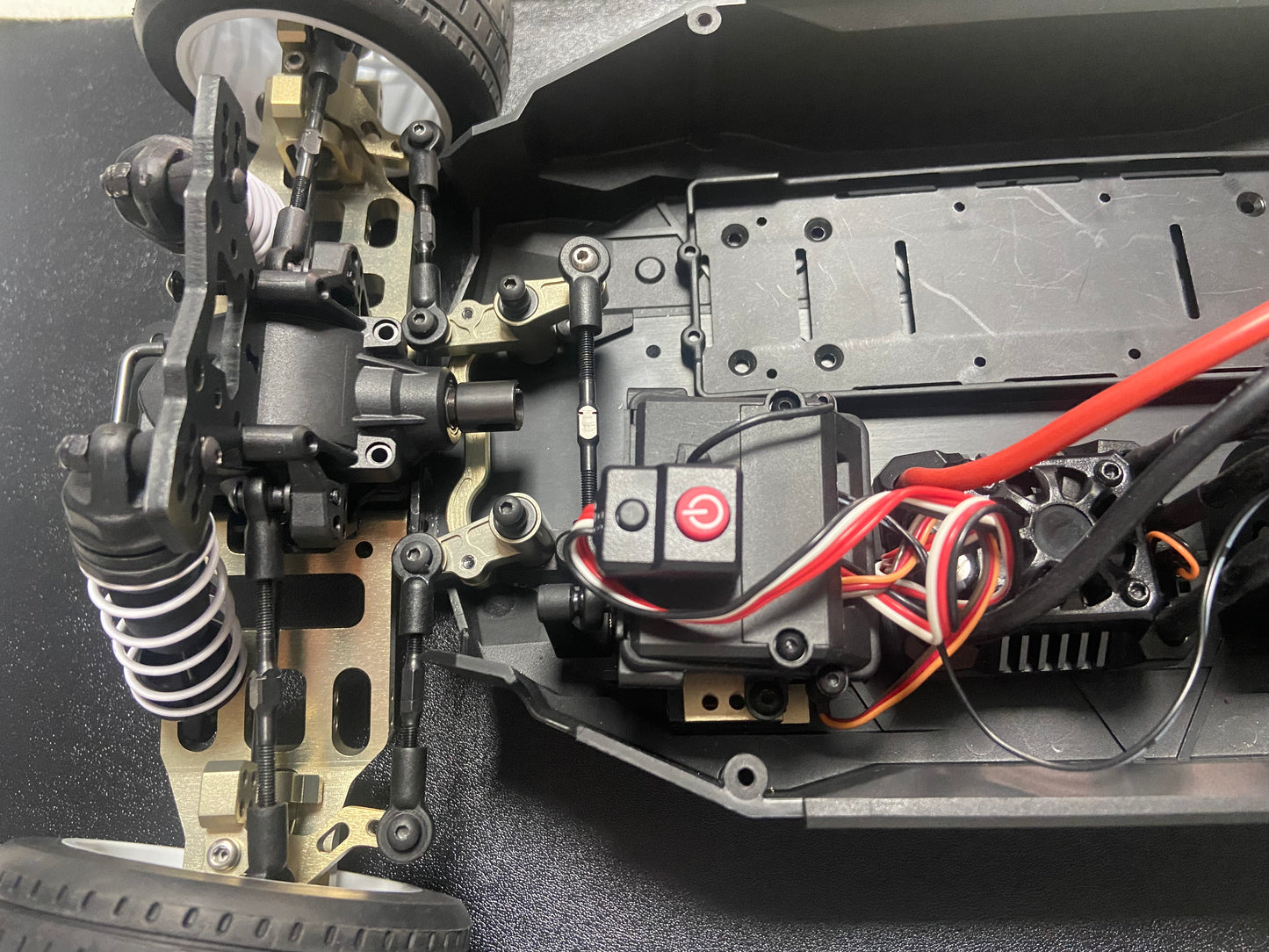 Hobby Details 7075 Aluminum hard oxidation Servo Mount for Cen Racing 1/8 RC Car Upgrades Parts 1pcs