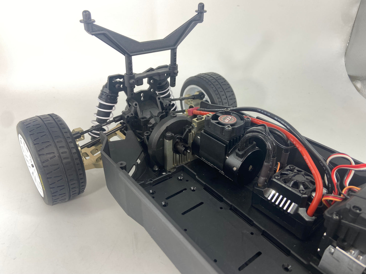 Hobby Details 7075 Aluminum hard oxidation Motor Disassemble Mount for Cen Racing 1/8 RC Car Upgrades Parts 2pcs/set