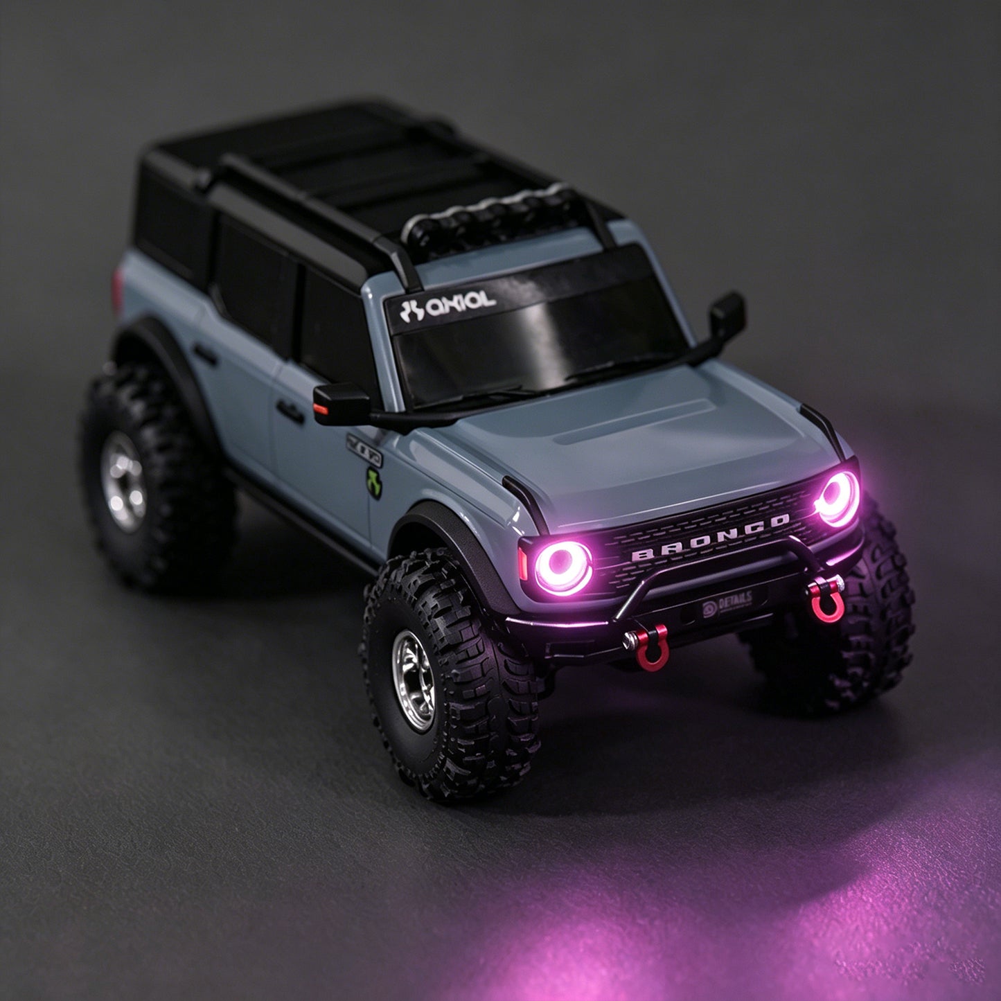 Hobbydetails Angel Eye Lights White/Yellow/Red/Purple/Green/Blue For SCX30 Jeep/Bronco/K10