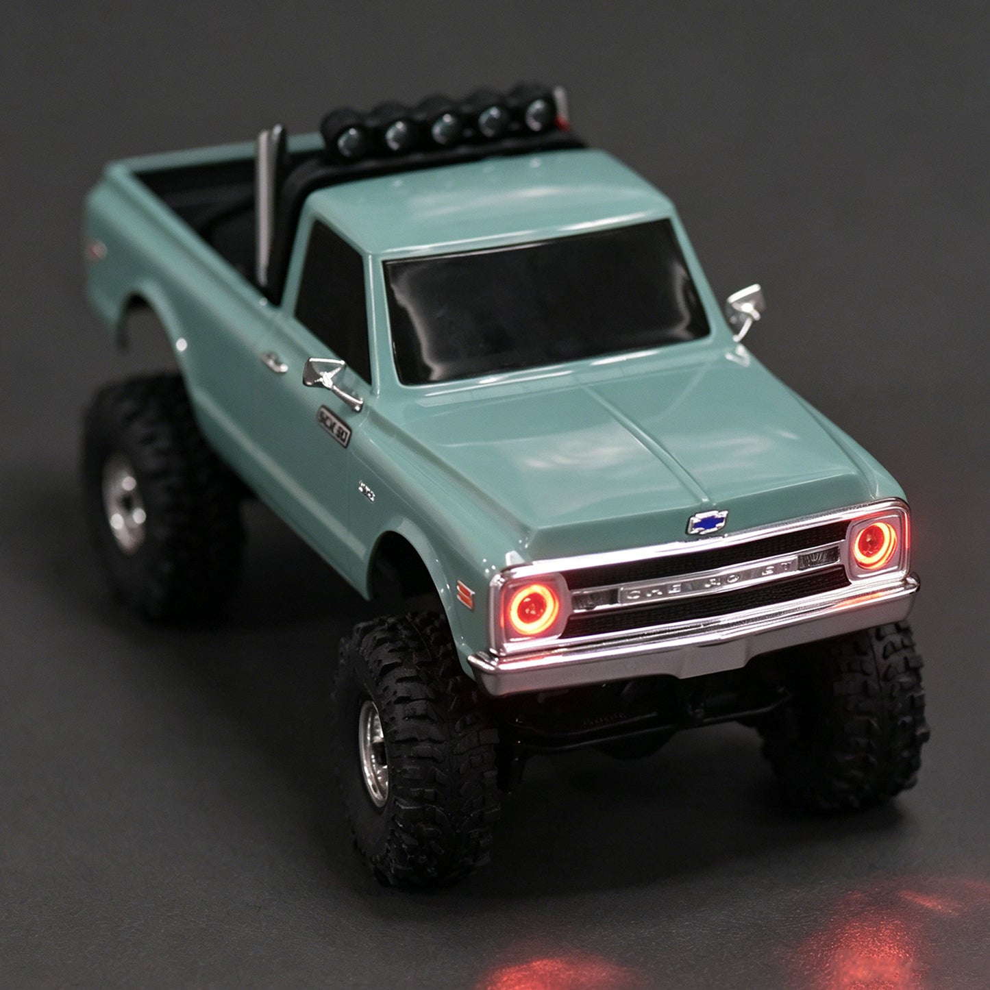 Hobbydetails Angel Eye Lights White/Yellow/Red/Purple/Green/Blue For SCX30 Jeep/Bronco/K10