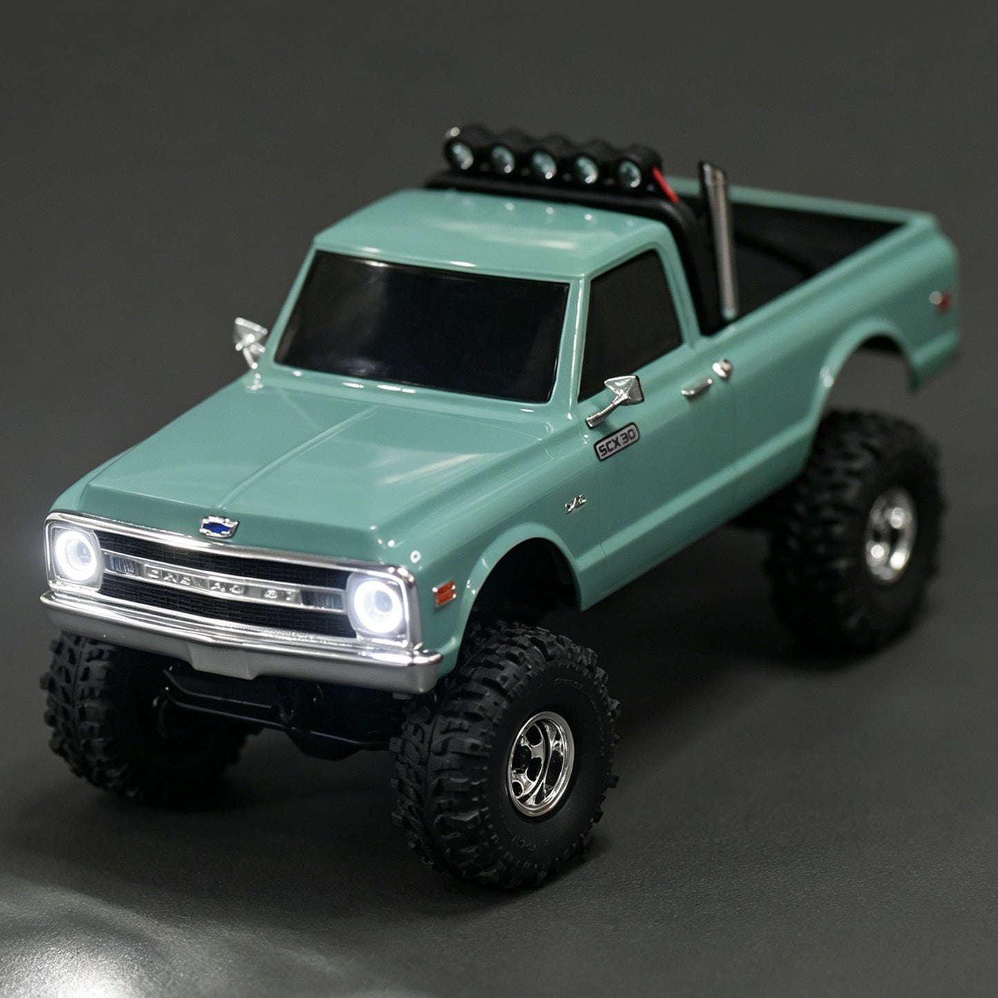 Hobbydetails Angel Eye Lights White/Yellow/Red/Purple/Green/Blue For SCX30 Jeep/Bronco/K10