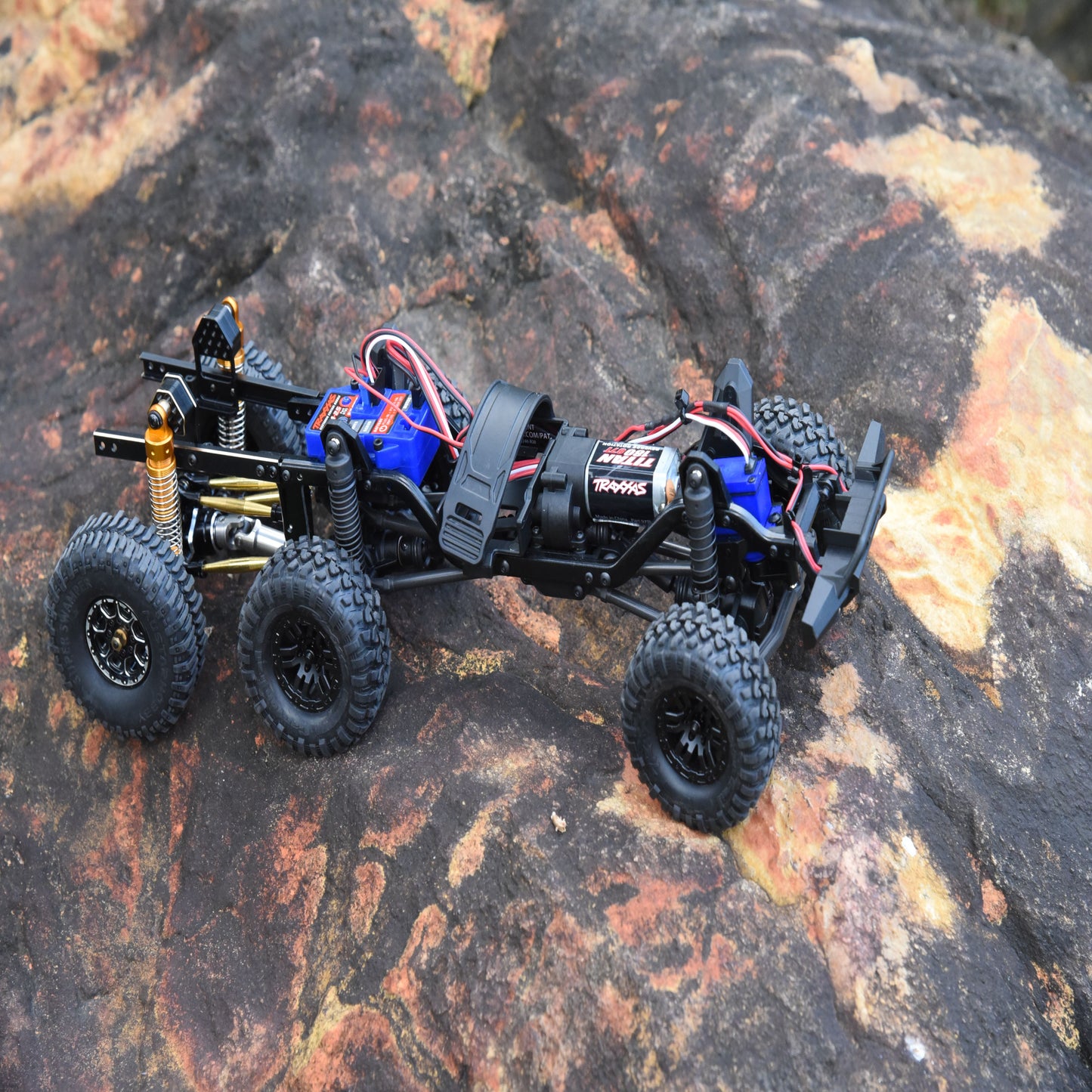 Hobby Details Brass aluminum stainless steel TRX6M 6X6 TRX4M upgraded to TRX6M for 1/18 RC Crawler Car B Style
