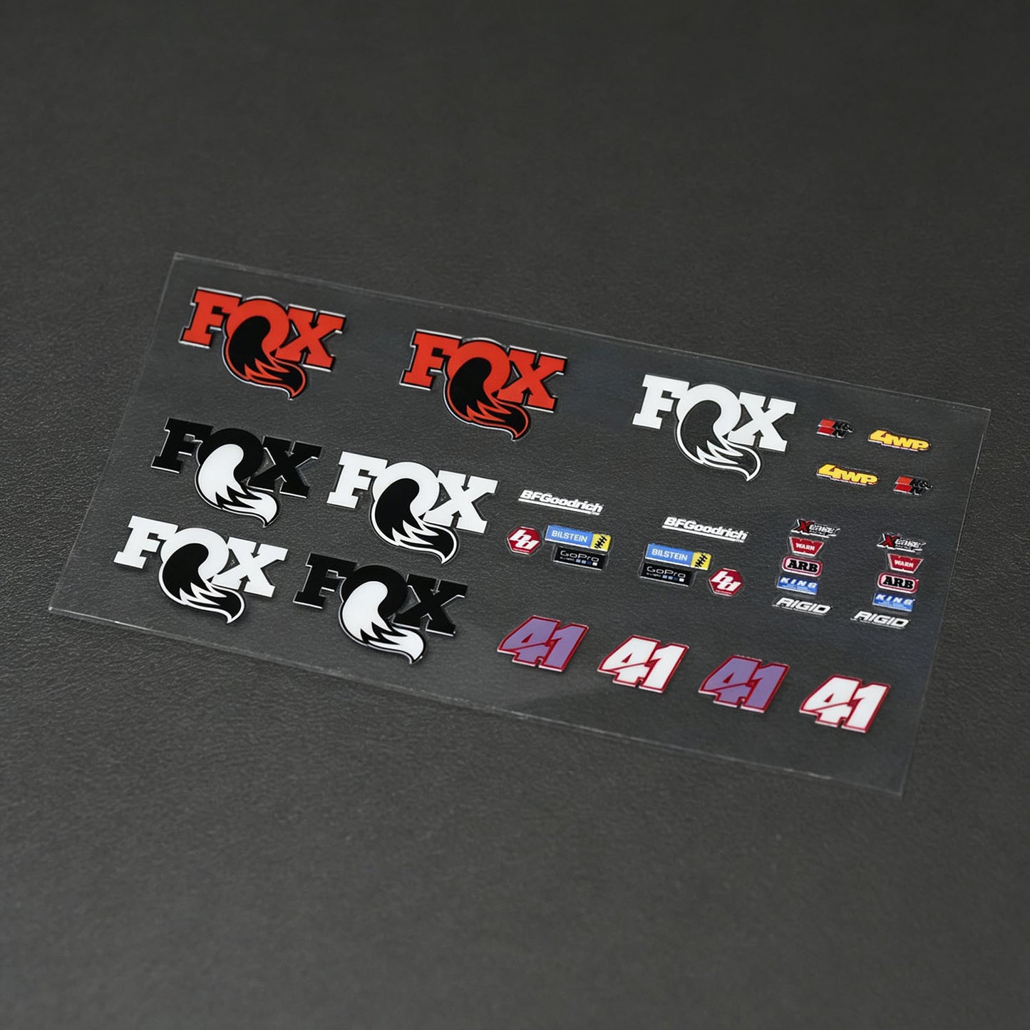 Hobbydetails Decal Sticker for SCX30 Jeep Wrangler
