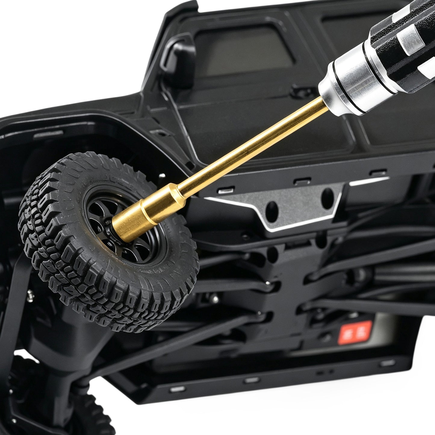Hobbydetails 4.0 Mini Nut Driver for SCX30 Upgrading Tires 4.0mm size ,not support stock size