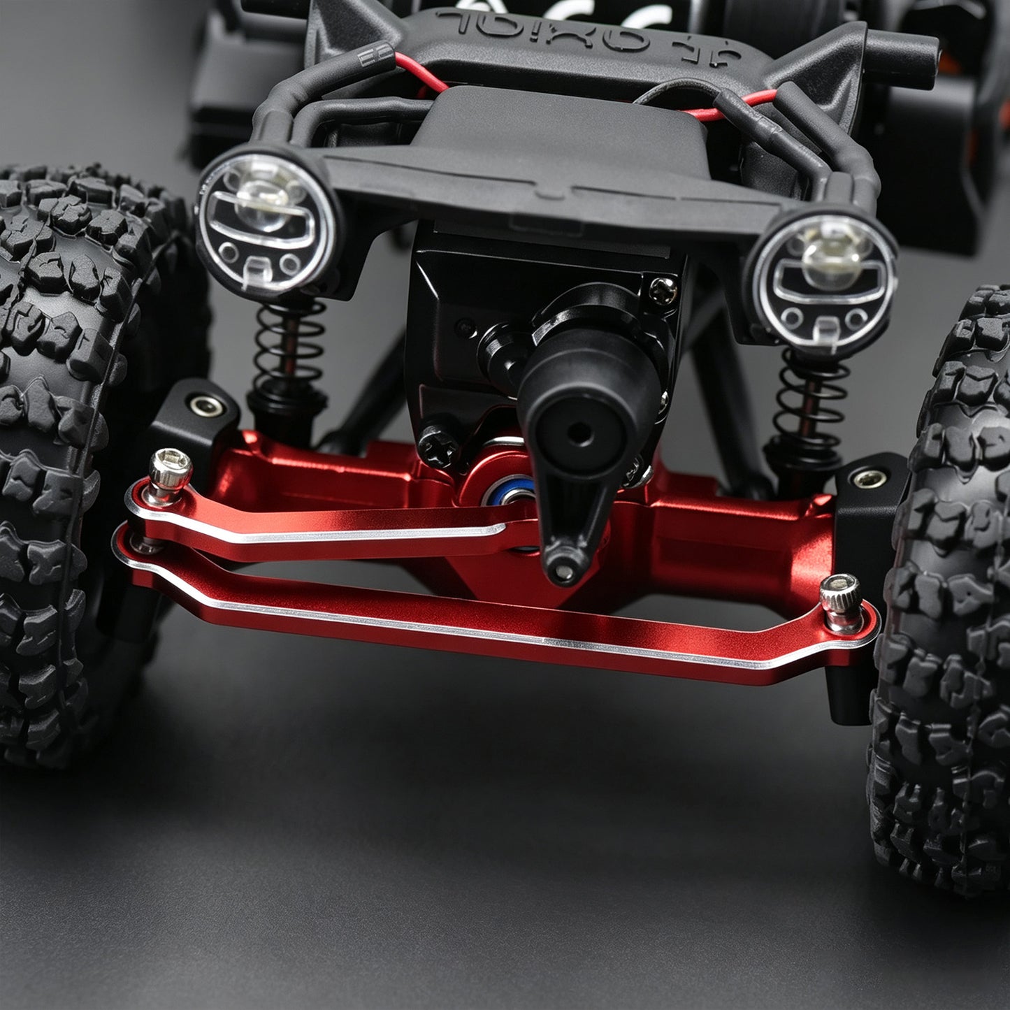 Aluminum  Front Rear Axle with Brass Kunckles/Steering Link/Gear/Bearing/CVD Whole Set for SCX30 Cars Upgrade Parts