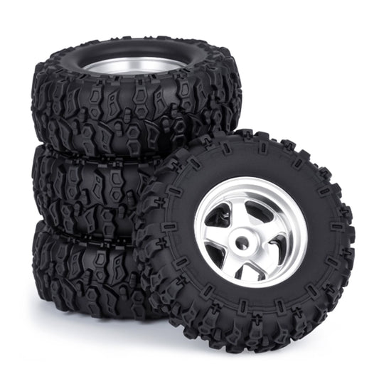Hobby Details Aluminum 0.7" Beadlock Wheel & Tire Set for SCX30 Cars upgrade parts 4pcs/set