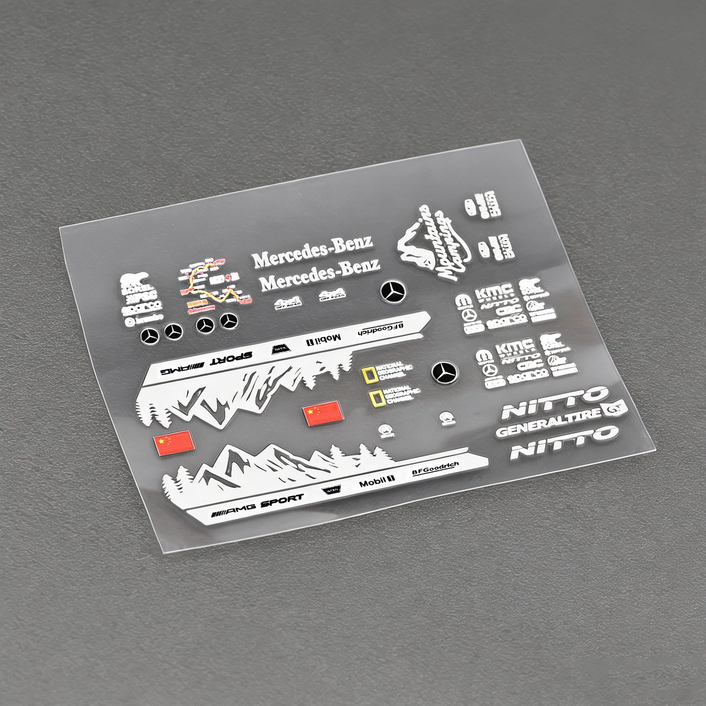Hobbydetails Decal Sticker for SCX30 Jeep Wrangler/ Bronco/ K10