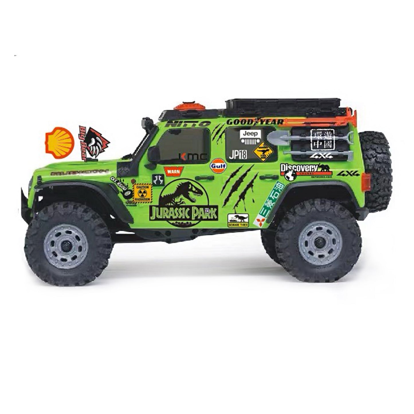 Hobbydetails Decal Sticker for SCX30 Jeep Wrangler/ Bronco/ K10