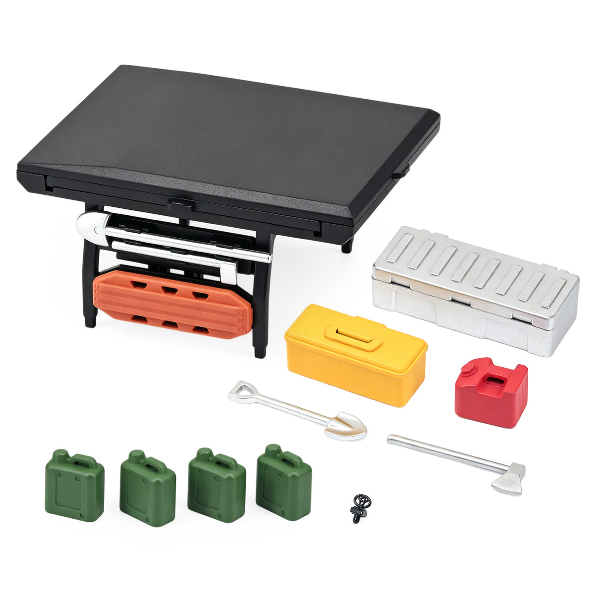 Hobbydetails LC79 Hard Body /LC79 Sticker/Roof Tent Camping Accessory for SCX30