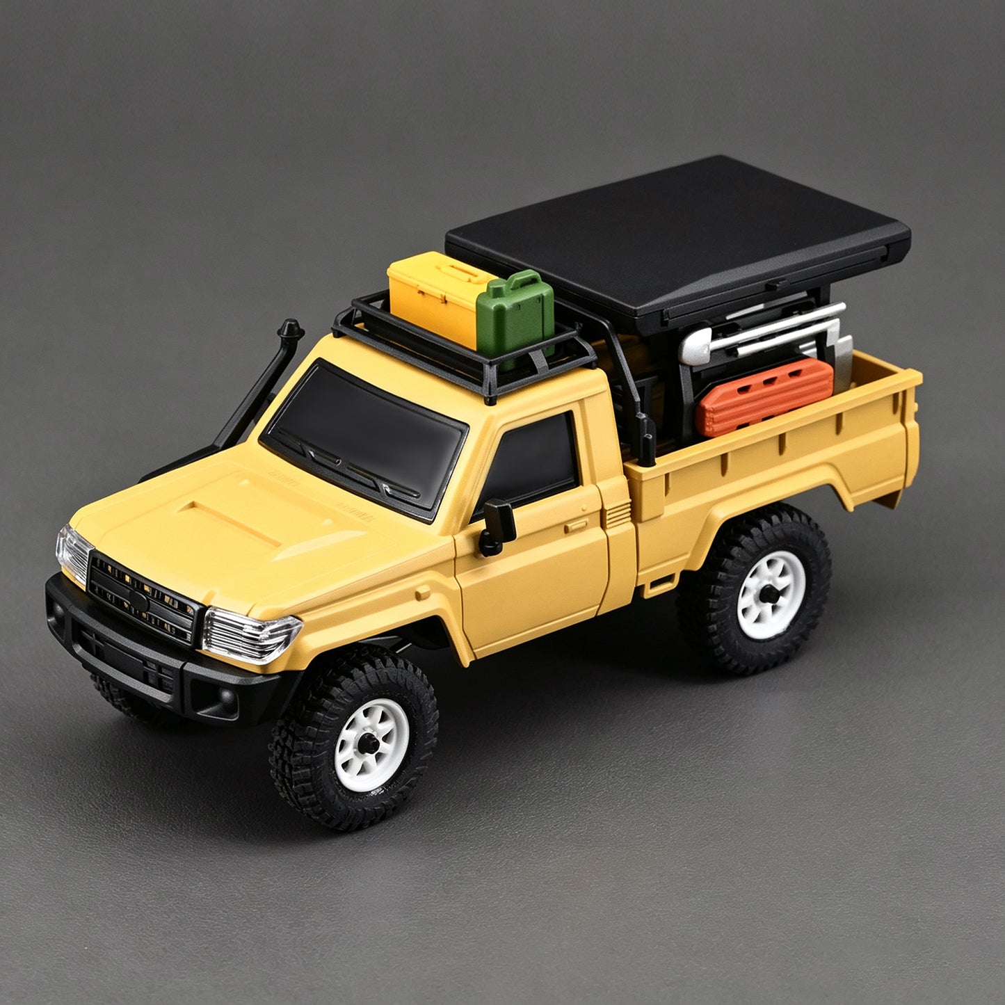 Hobbydetails LC79 Hard Body /LC79 Sticker/Roof Tent Camping Accessory for SCX30