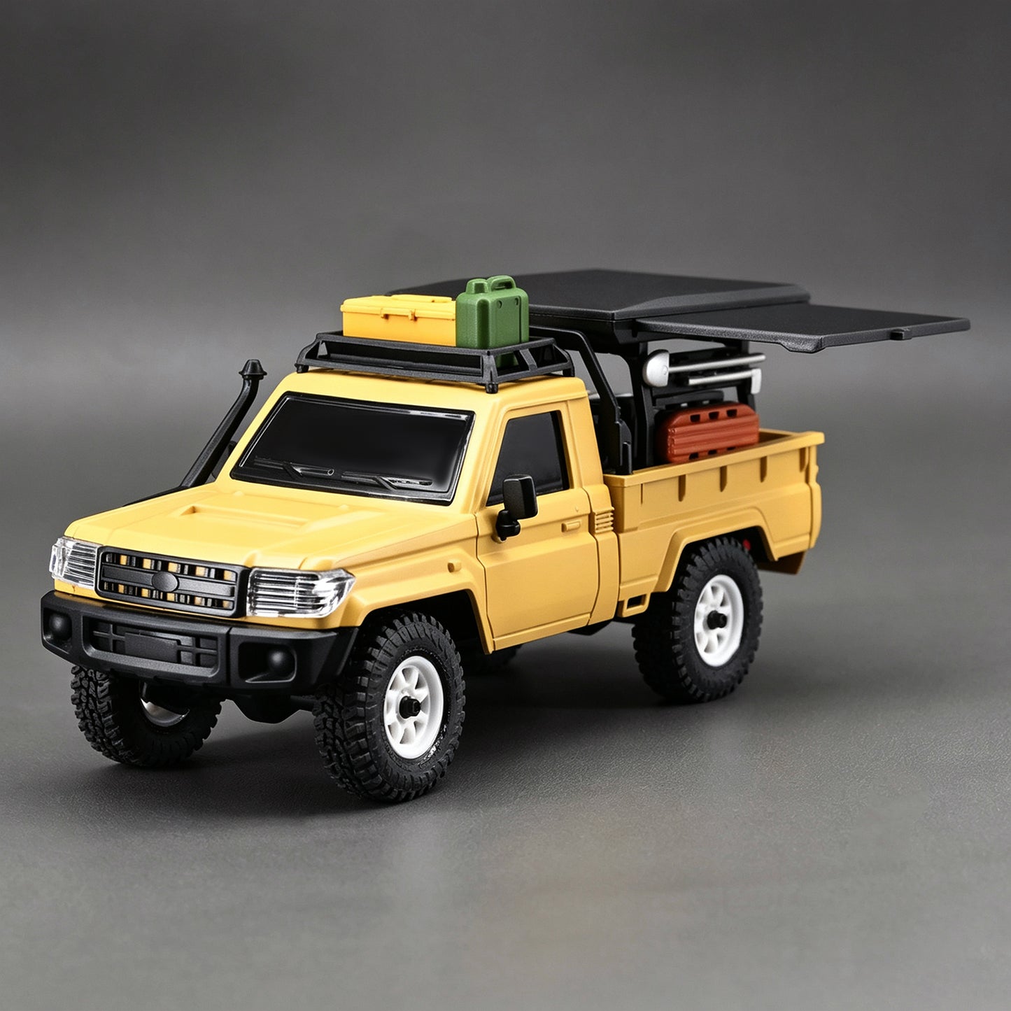 Hobbydetails LC79 Hard Body /LC79 Sticker/Roof Tent Camping Accessory for SCX30