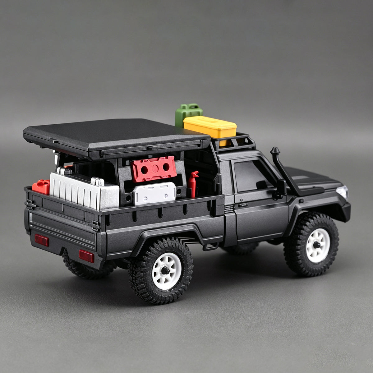 Hobbydetails LC79 Hard Body /LC79 Sticker/Roof Tent Camping Accessory for SCX30