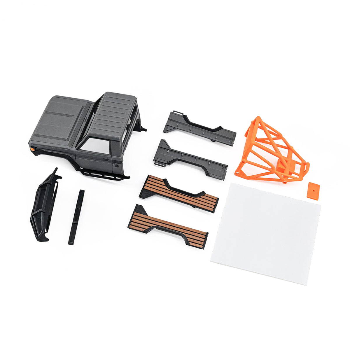 Hobbydetails King Ranch Edition Body with Roll Cage for Axial SCX30 Upgrade