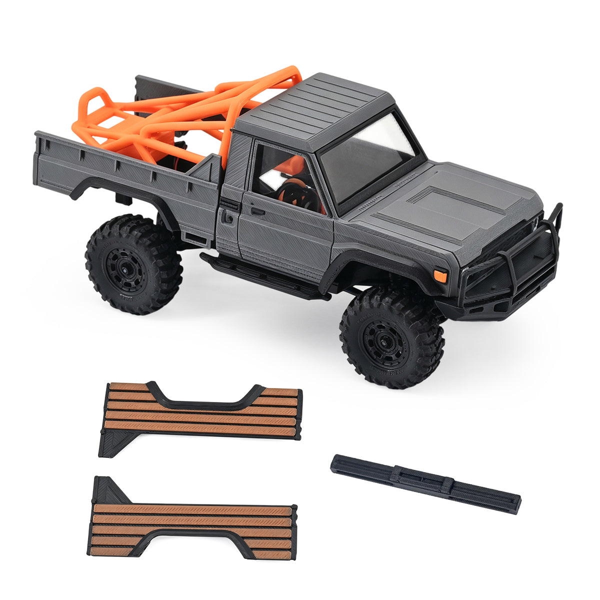 Hobbydetails King Ranch Edition Body with Roll Cage for Axial SCX30 Upgrade