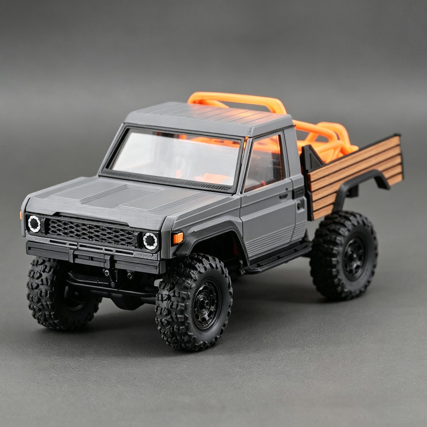 Hobbydetails King Ranch Edition Body with Roll Cage for Axial SCX30 Upgrade