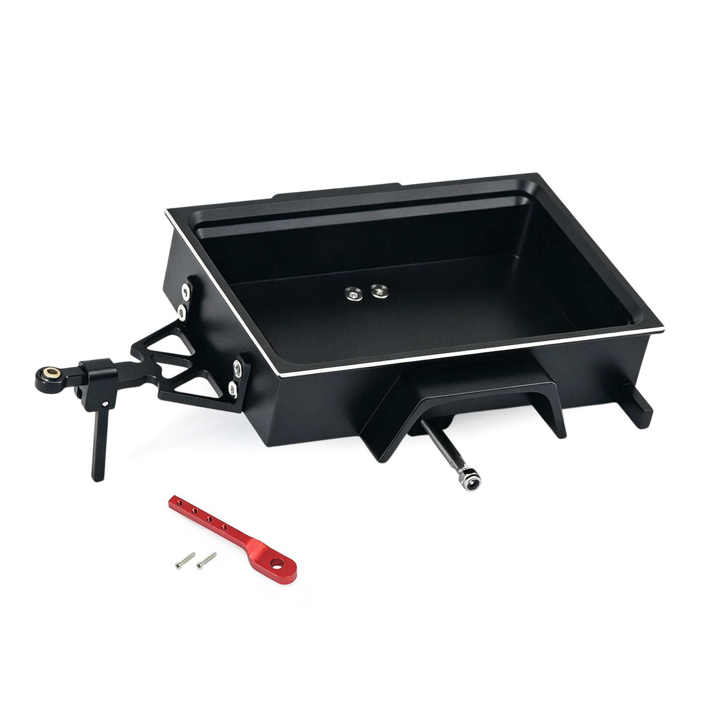 Hobbydetails Aluminum Trailer For 1:30 SCX30 Crawler Cars