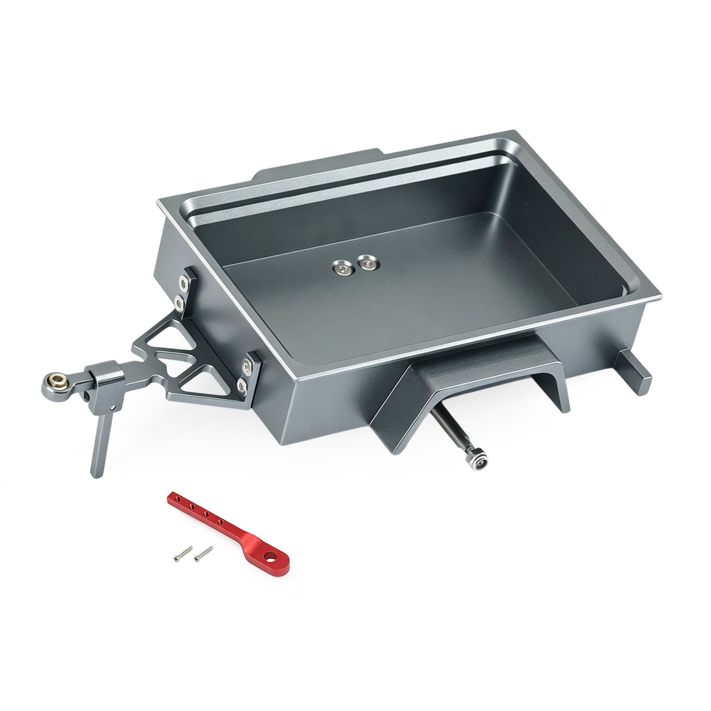 Hobbydetails Aluminum Trailer For 1:30 SCX30 Crawler Cars