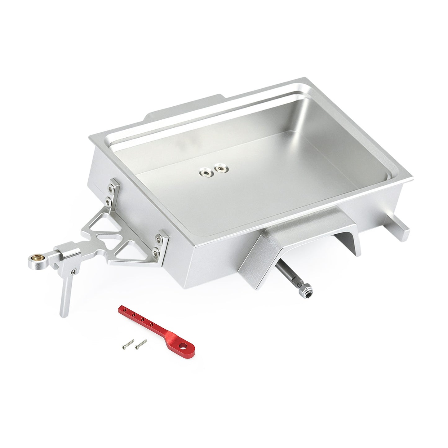 Hobbydetails Aluminum Trailer For 1:30 SCX30 Crawler Cars