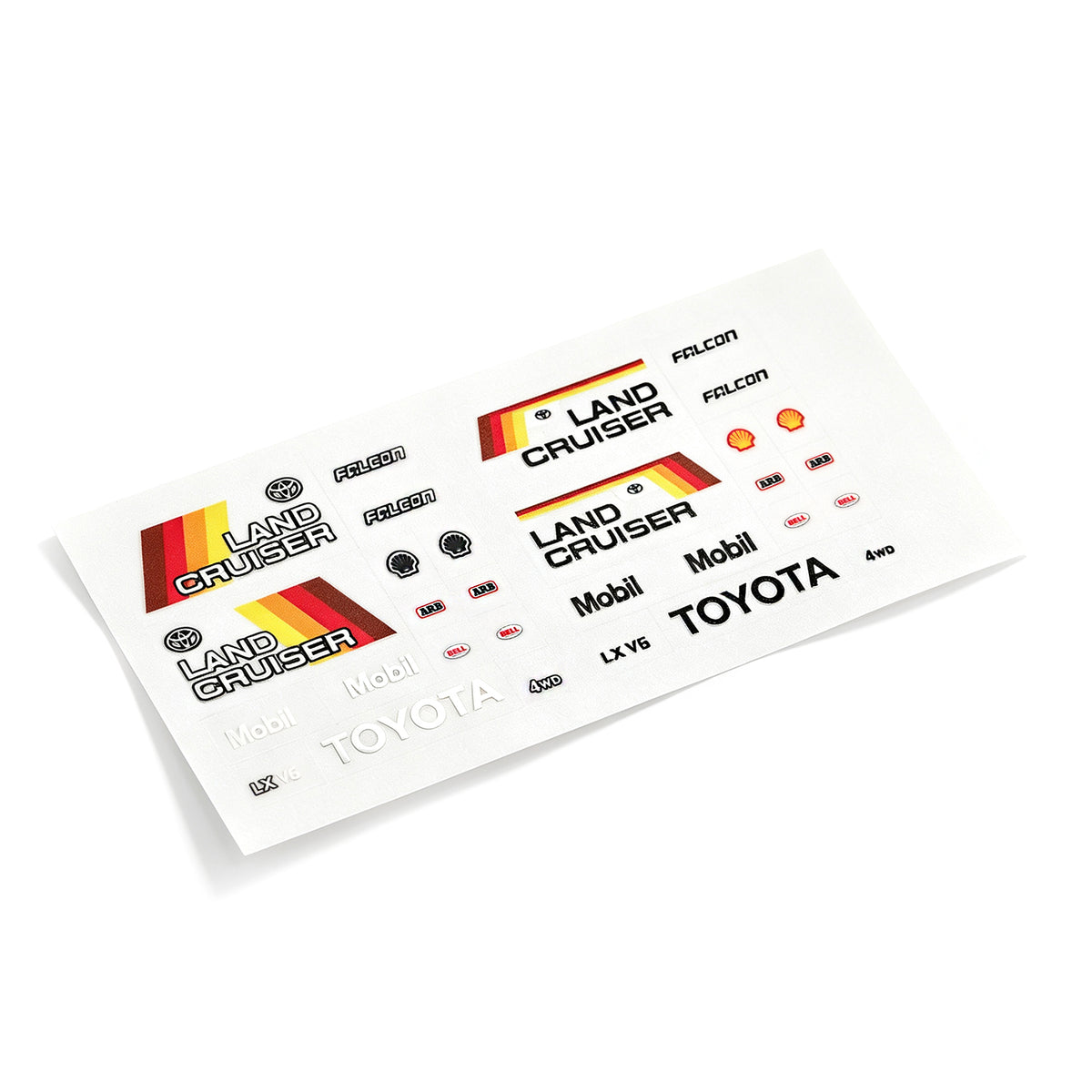 Hobbydetails LC79 Hard Body /LC79 Sticker/Roof Tent Camping Accessory for SCX30