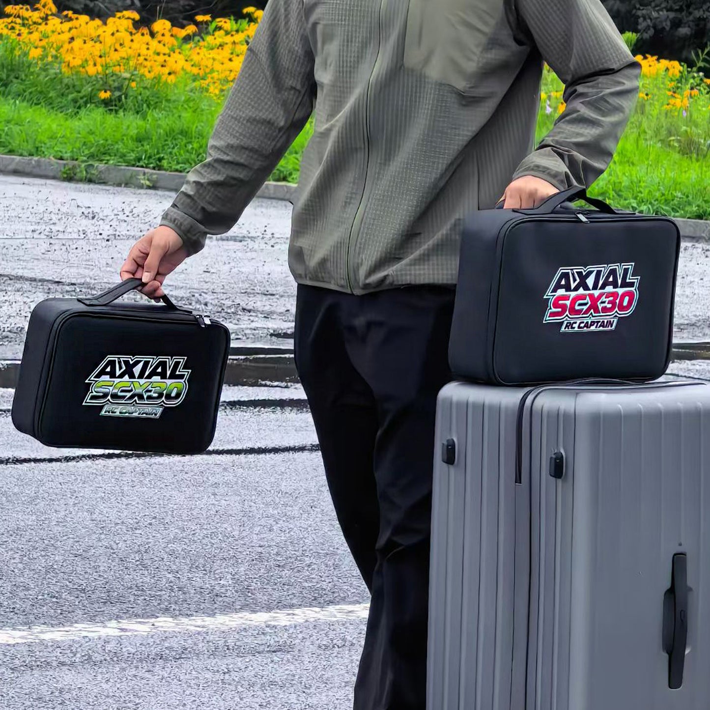 Hobbydetails SCX30 BagS with Inner Movable Compartments  S/M/L size optional