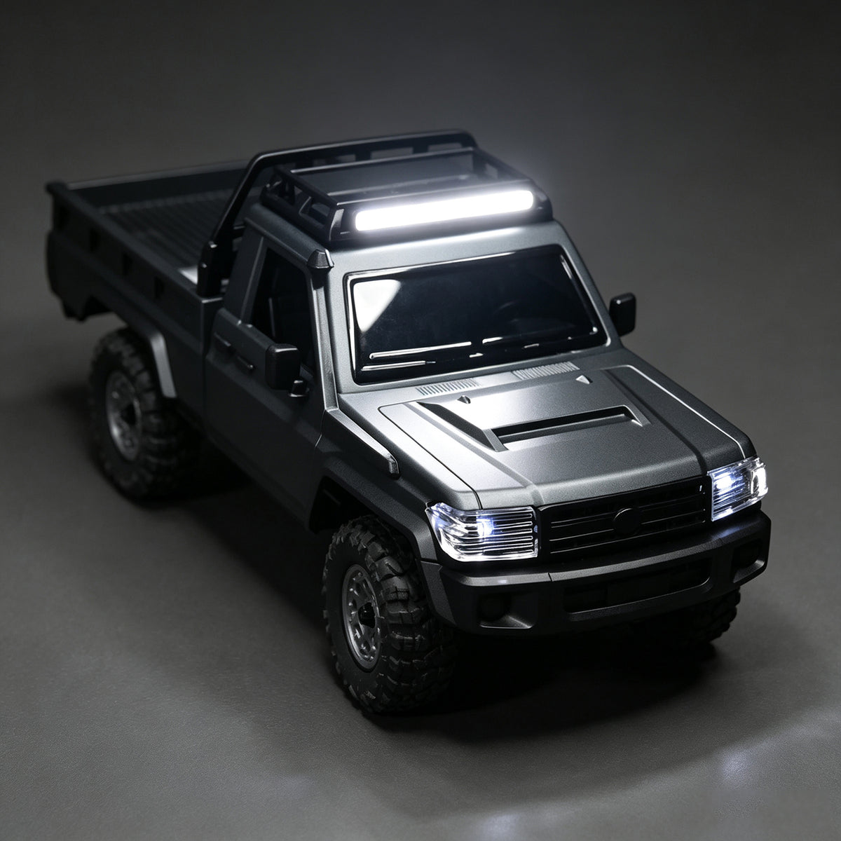 Aluminum Case Straight LED Light Bar for LC79 Body for SCX30 Car