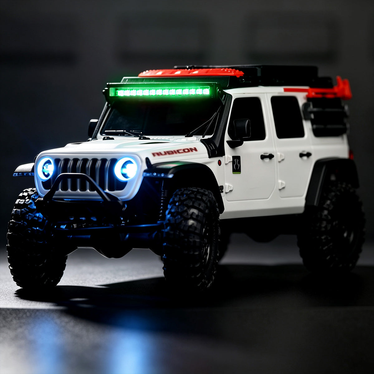 Review RGB Light Hobbydetails 7-Color 12-Mode RGB Sequential LED Light Set for SCX30 Jeep Wrangler JLU(Only Fit for only Stock Jeep Body)