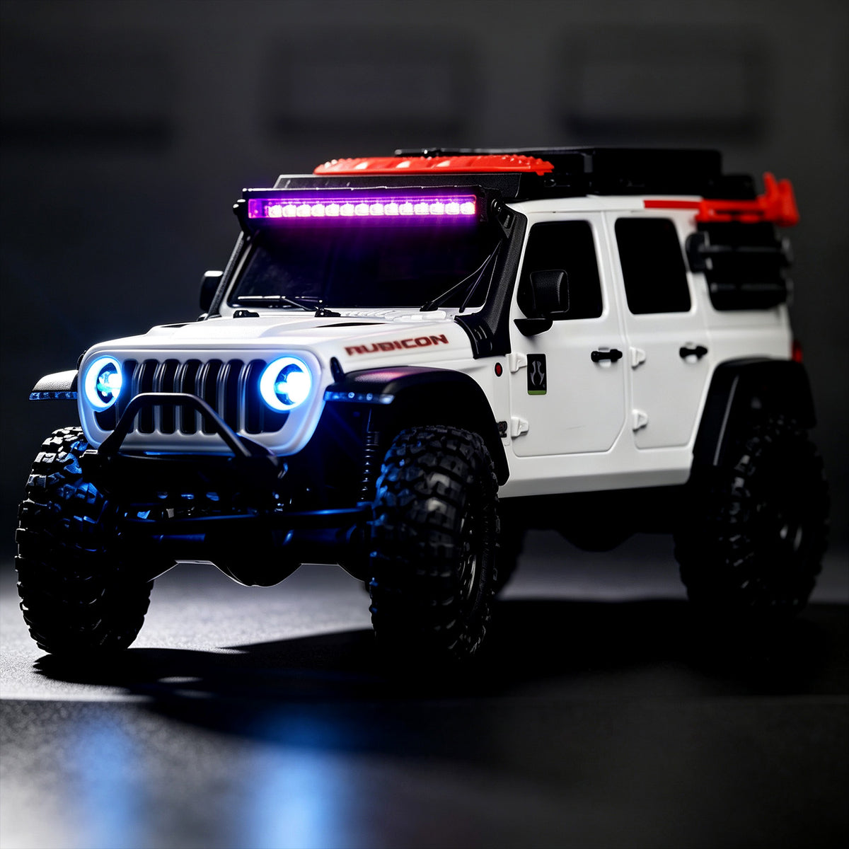Review RGB Light Hobbydetails 7-Color 12-Mode RGB Sequential LED Light Set for SCX30 Jeep Wrangler JLU(Only Fit for only Stock Jeep Body)