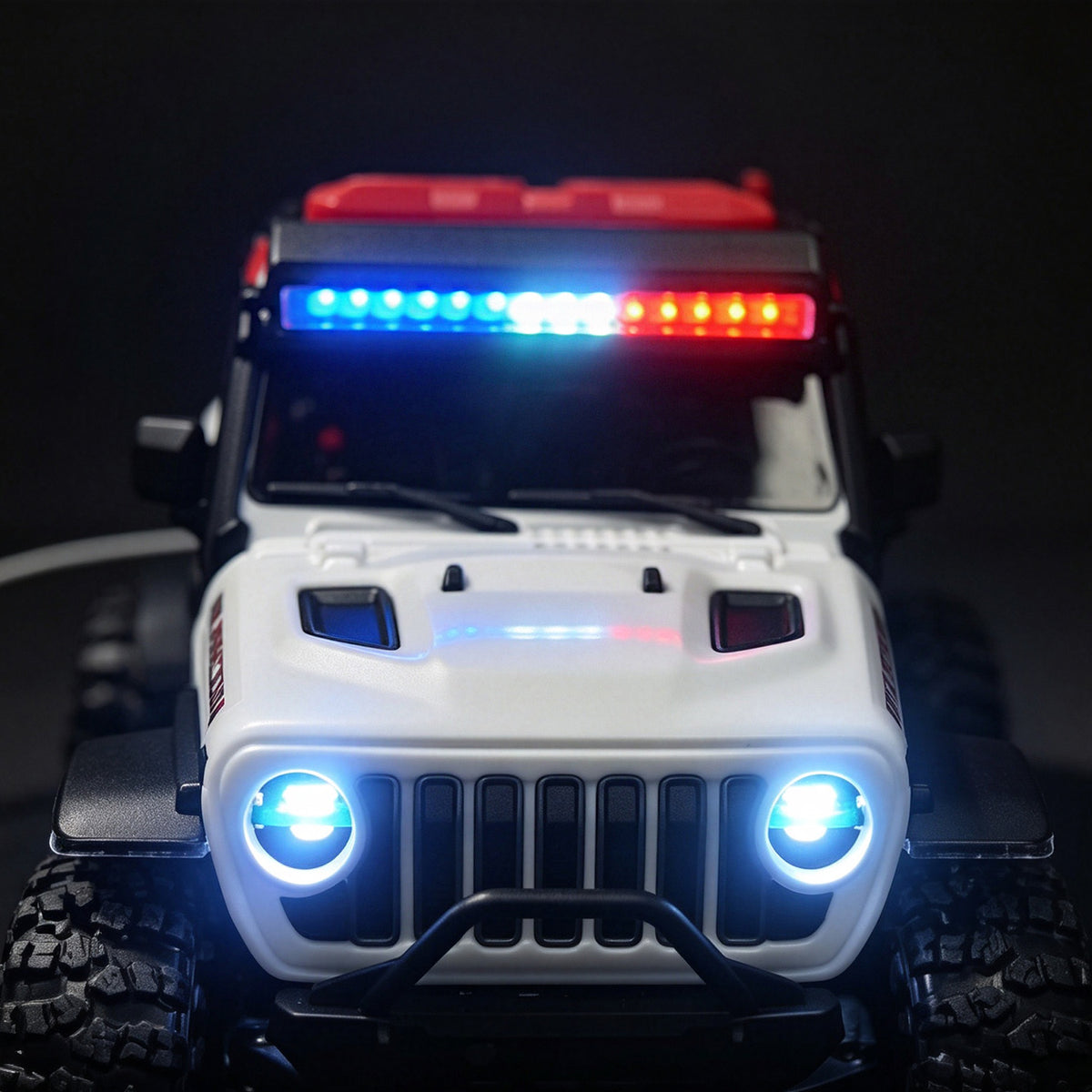 Review RGB Light Hobbydetails 7-Color 12-Mode RGB Sequential LED Light Set for SCX30 Jeep Wrangler JLU(Only Fit for only Stock Jeep Body)