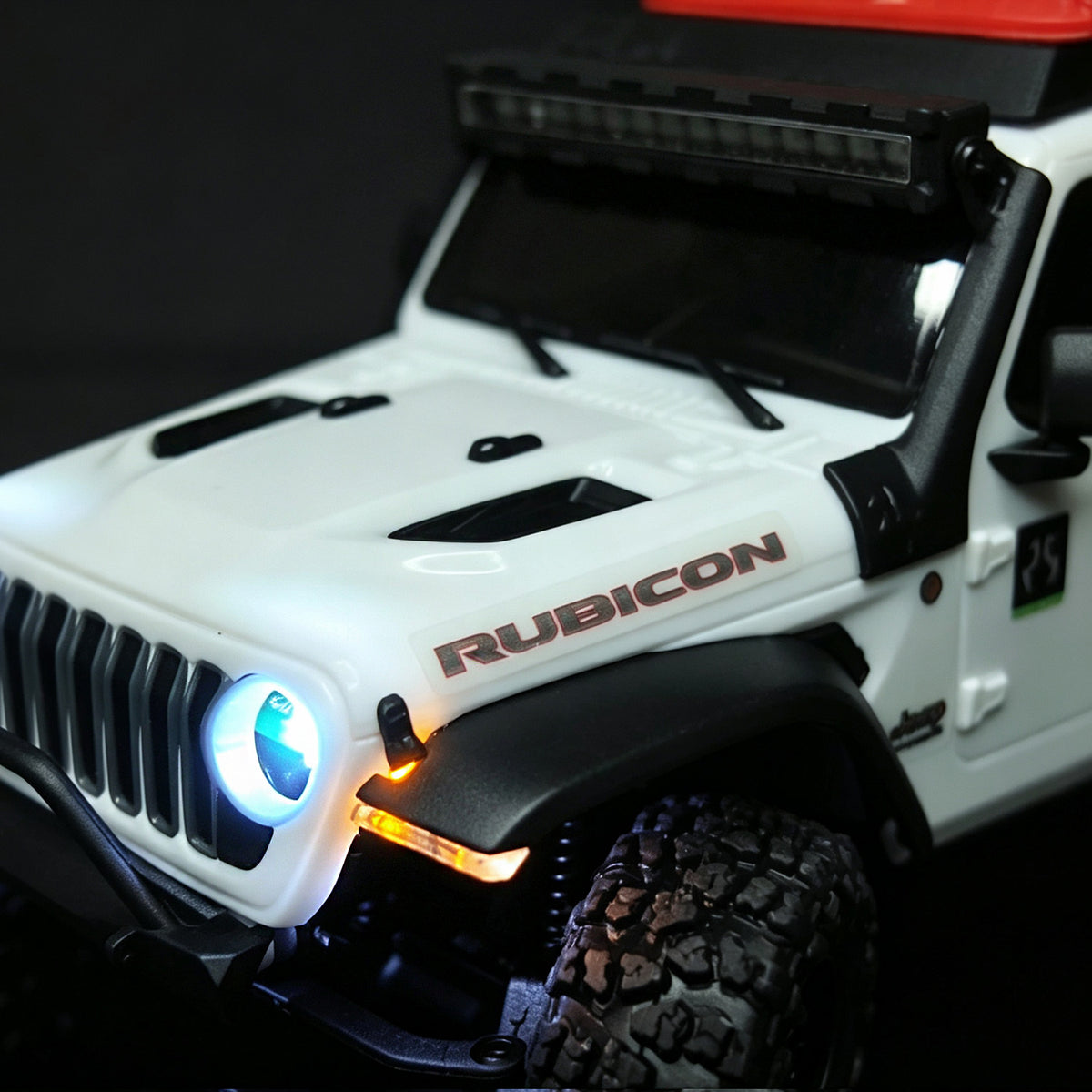 Review RGB Light Hobbydetails 7-Color 12-Mode RGB Sequential LED Light Set for SCX30 Jeep Wrangler JLU(Only Fit for only Stock Jeep Body)