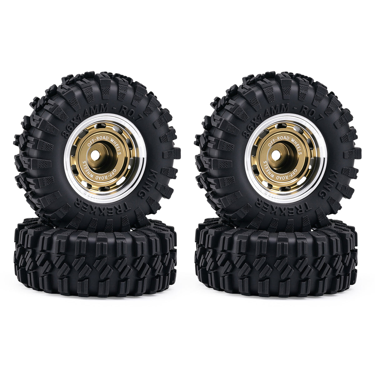 Hobbydetails 1/30 Toyota Classic UV Sticker/Topper Camper Shell/Body Mount Tire Wheel Set  for SCX30 Tacoma Cars