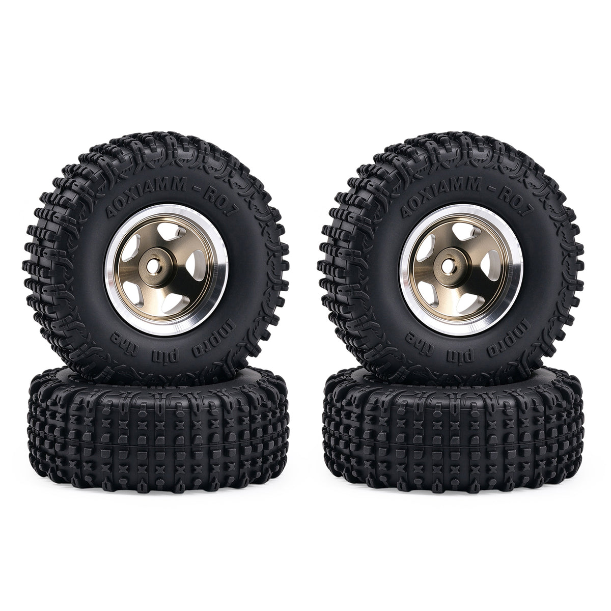 Hobbydetails 1/30 Toyota Classic UV Sticker/Topper Camper Shell/Body Mount Tire Wheel Set  for SCX30 Tacoma Cars