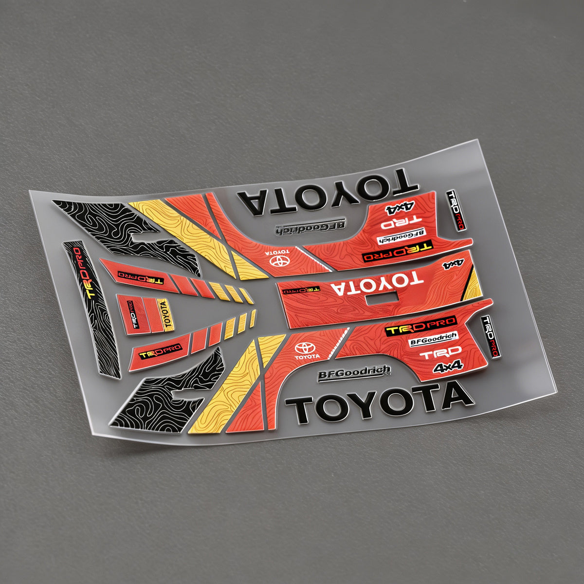 Hobbydetails Plain Decal Sticker Style for SCX30 Tacoma