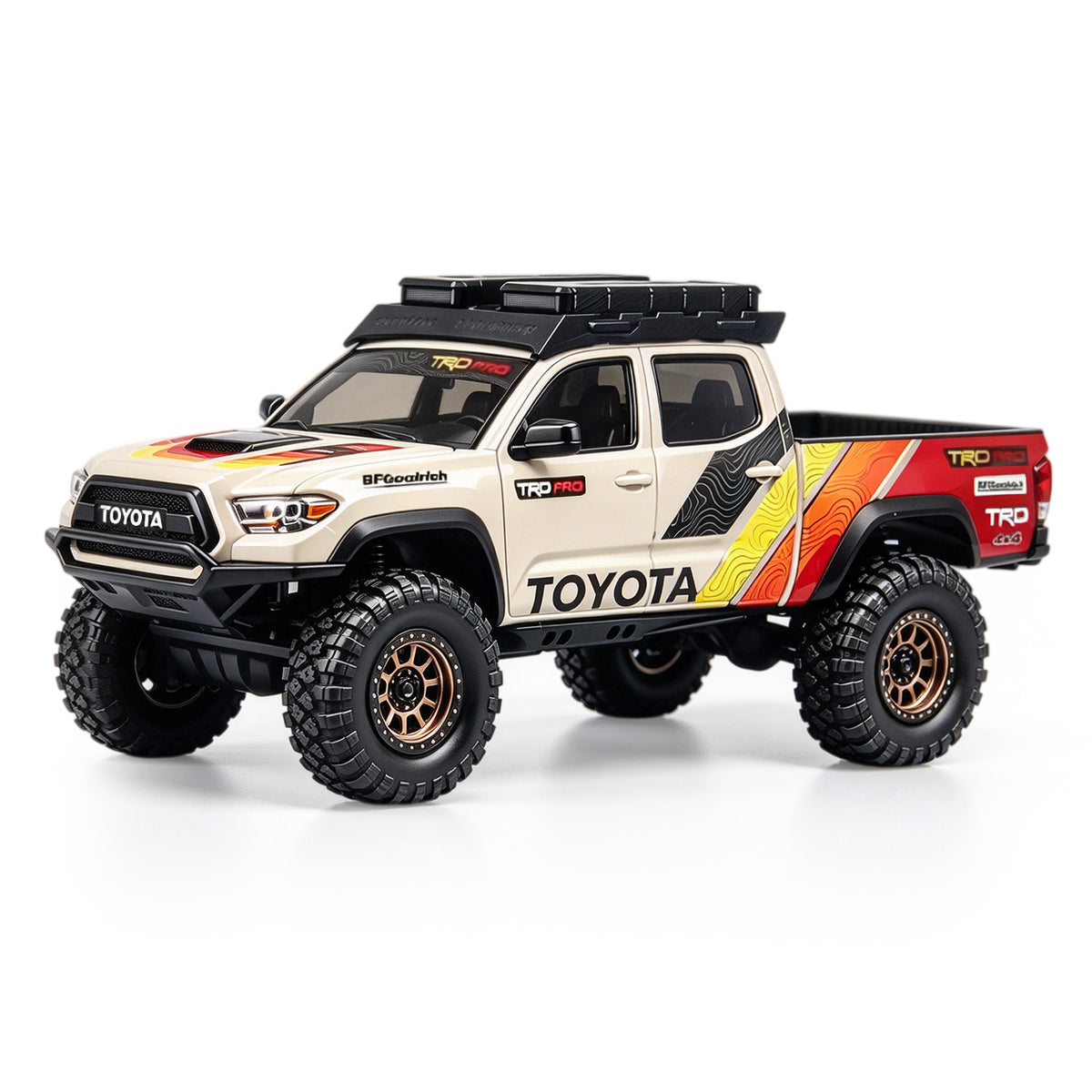 Hobbydetails Plain Decal Sticker Style for SCX30 Tacoma
