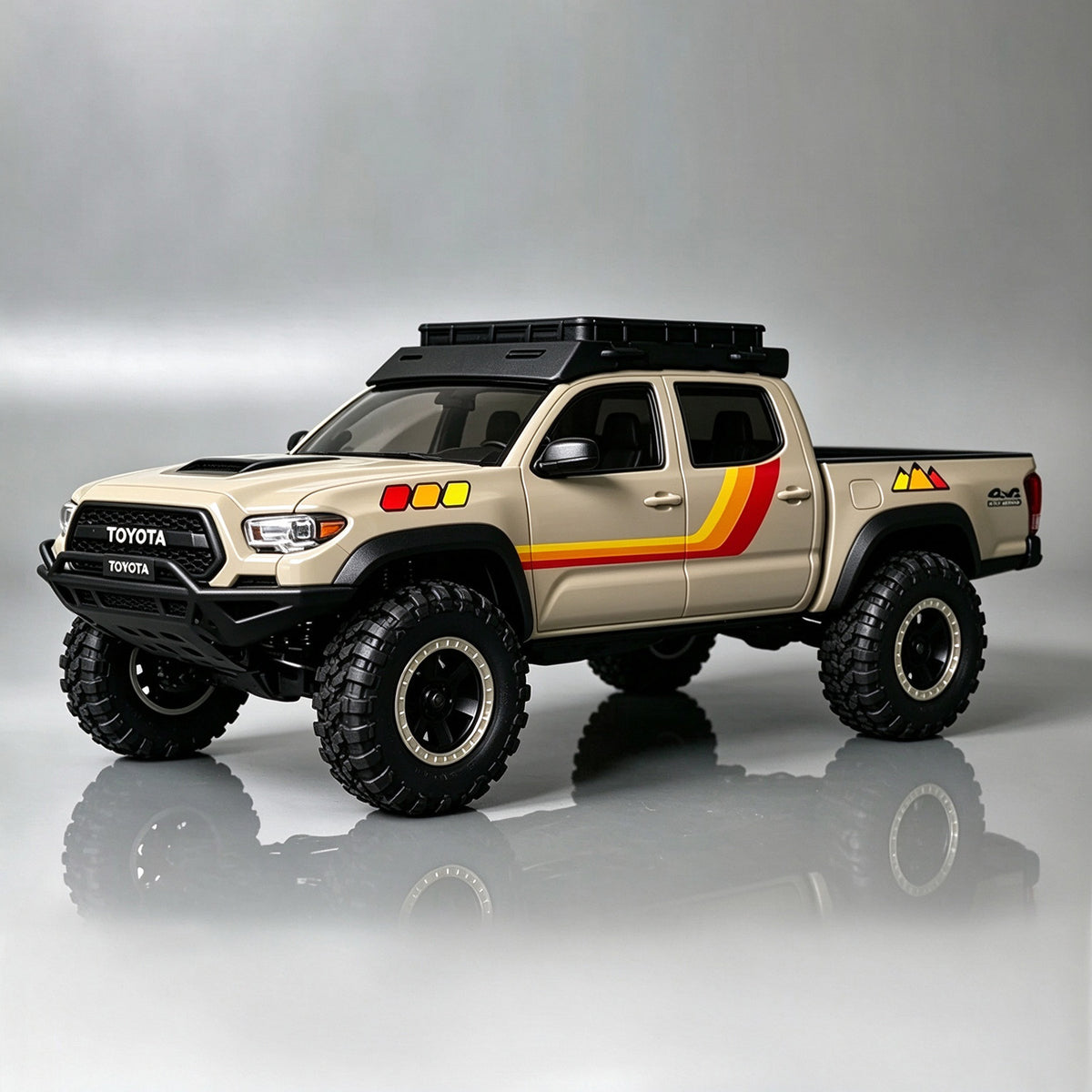 Hobbydetails Plain Decal Sticker Style for SCX30 Tacoma