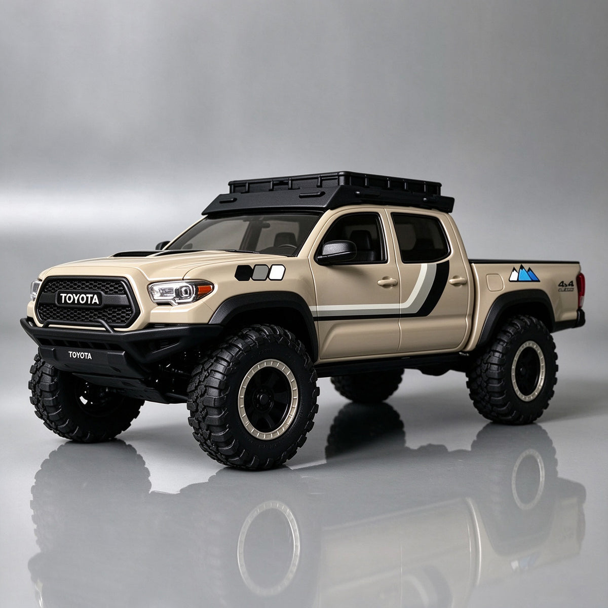 Hobbydetails Plain Decal Sticker Style for SCX30 Tacoma