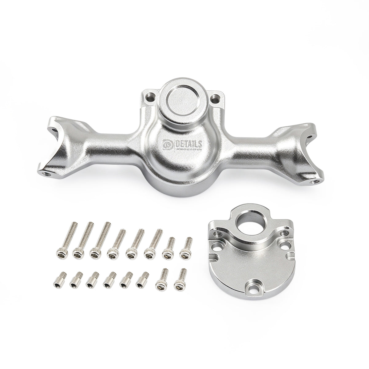Hobbydetails Aluminum Newest Quality Front&Rear Axle Case Set for SCX30 Cars